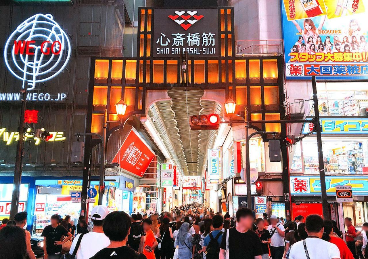Hotel Trend Nishi Shinsaibashi Osaka Exterior foto